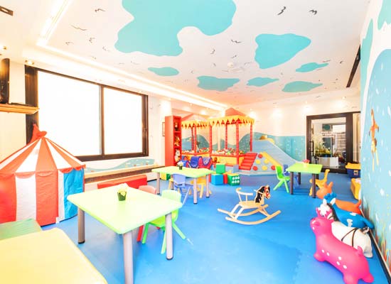 Espace enfants dans l'hôtel