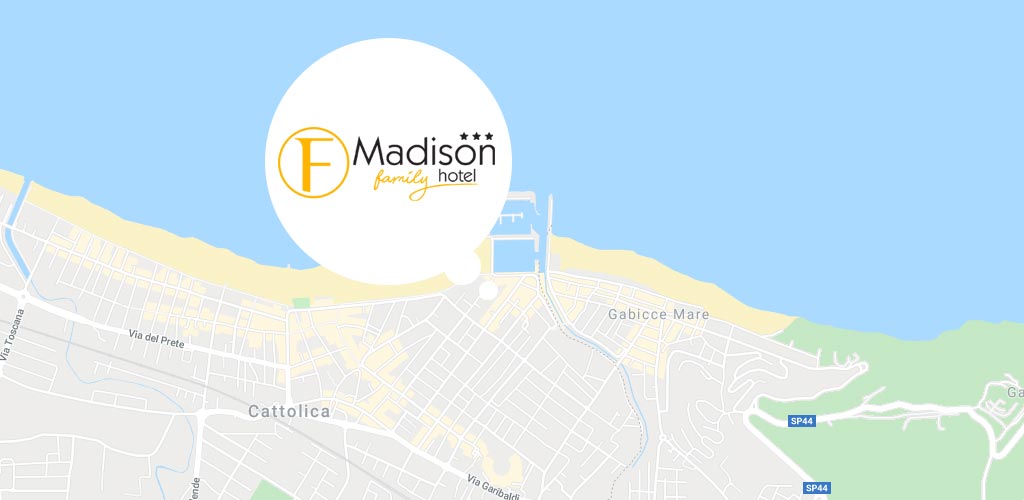 Wo ist das Hotel Madison?